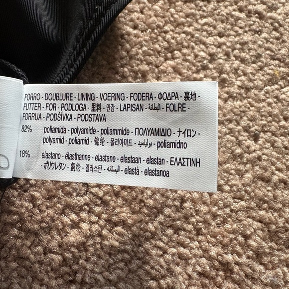 Zara sleeveless black bodysuit medium NWT - Picture 3 of 3